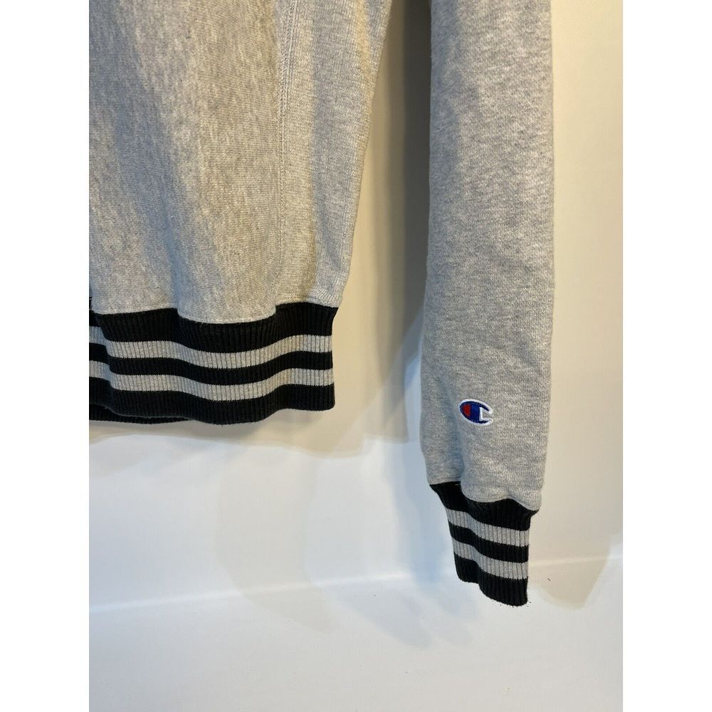 Vintage Champion Reverse Weave Sweatshirt mens XS small Blue Gray Trim - Picture 2 of 6